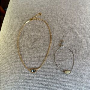 Kendra Scott Necklace and Bracelet - EUC